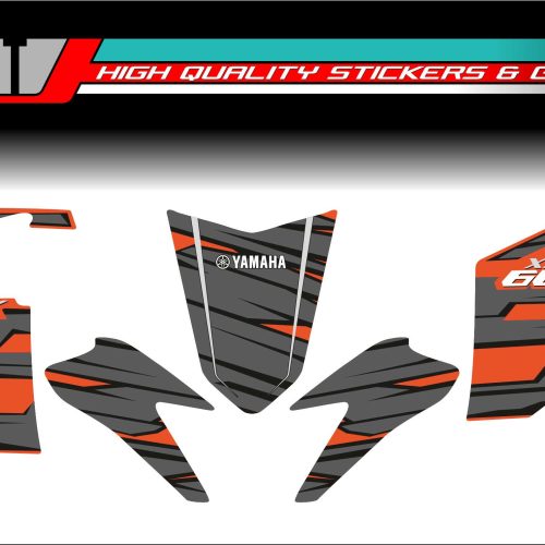 ΣΕΤ ΑΥΤΟΚΟΛΛΗΤΑ FAIRING YAMAHA XT660 2004-2016 ΠΟΡΤΟΚΑΛΙ