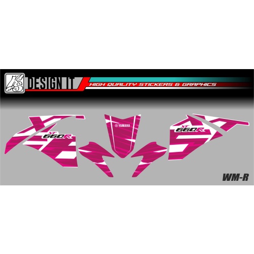 ΣΕΤ ΑΥΤΟΚΟΛΛΗΤΑ FAIRING YAMAHA XT660 2004-2016 - Image 4