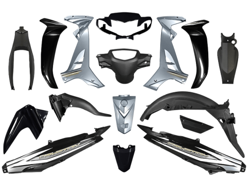 FULL FAIRING ΣΕΤ ΠΛΑΣΤΙΚΑ YAMAHA CRYPTON T110C ΓΝΗΣΙΑ - Image 3