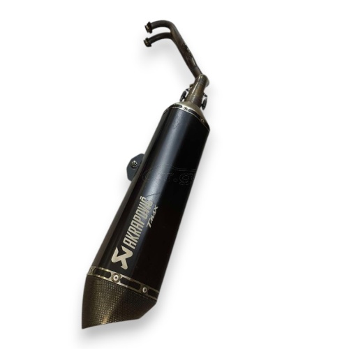 ΟΛΟΣΩΜΗ ΕΞΑΤΜΙΣΗ AKRAPOVIC CARBON BLACK YAMAHA Τ-ΜΑΧ 500 530 TMAX530 560 - Image 4