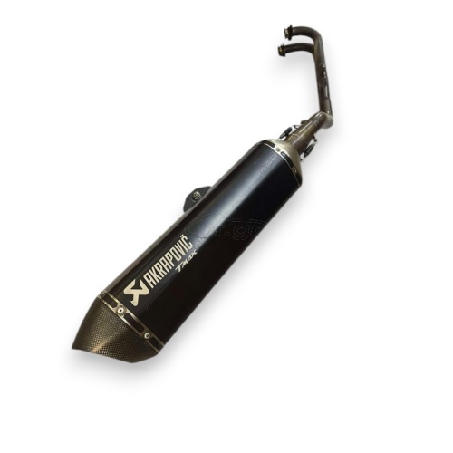 ΟΛΟΣΩΜΗ ΕΞΑΤΜΙΣΗ AKRAPOVIC CARBON BLACK YAMAHA Τ-ΜΑΧ 500 530 TMAX530 560 - Image 5