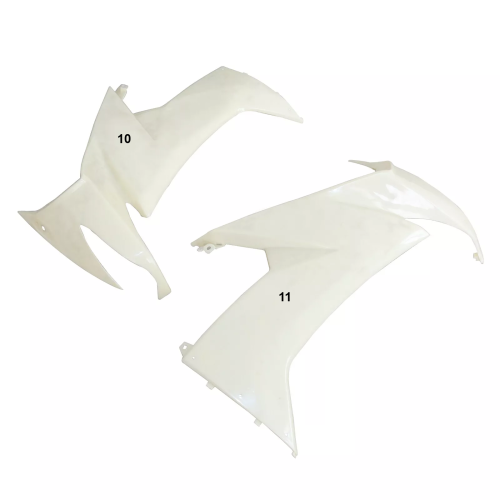 FAIRING ΜΕΜΟΝΩΜΕΝΑ ΤΕΜΑΧΙΑ ΠΛΑΣΤΙΚΑ KAWASAKI ZX10R 2008-2010 ΑΒΑΦΑ - Image 4