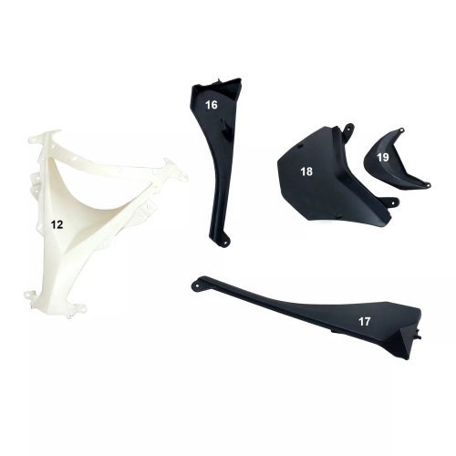 FAIRING ΜΕΜΟΝΩΜΕΝΑ ΤΕΜΑΧΙΑ ΠΛΑΣΤΙΚΑ KAWASAKI ZX10R 2008-2010 ΑΒΑΦΑ - Image 2