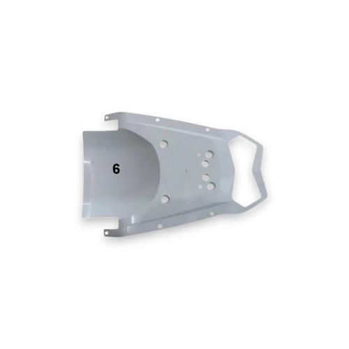 FAIRING ΜΕΜΟΝΩΜΕΝΑ ΤΕΜΑΧΙΑ ΠΛΑΣΤΙΚΑ KAWASAKI ZX6R 2003-2004 ΑΒΑΦΑ - Image 7