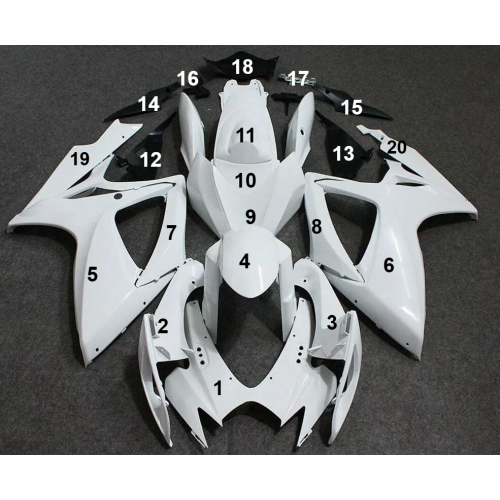 FAIRING ΜΕΜΟΝΩΜΕΝΑ ΤΕΜΑΧΙΑ ΠΛΑΣΤΙΚΑ SUZUKI GSXR600/750 2006-2007 ΑΒΑΦΑ