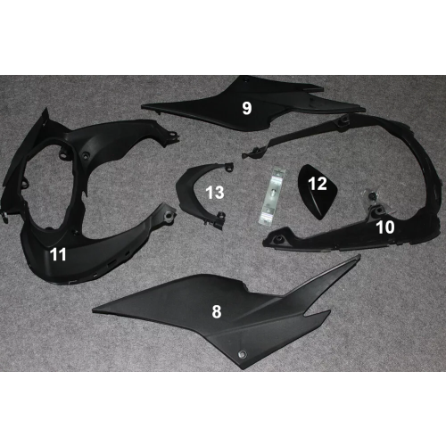 FAIRING ΜΕΜΟΝΩΜΕΝΑ ΤΕΜΑΧΙΑ ΠΛΑΣΤΙΚΑ KAWASAKI NINJA 250R EX250 2008-2012 ΑΒΑΦΑ - Image 8