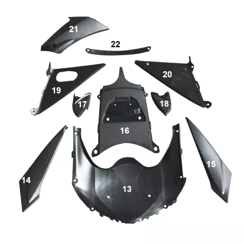 FAIRING ΜΕΜΟΝΩΜΕΝΑ ΤΕΜΑΧΙΑ ΠΛΑΣΤΙΚΑ SUZUKI GSXR600/750 2011-2023 ΑΒΑΦΑ - Image 8