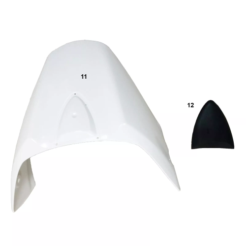 FAIRING ΜΕΜΟΝΩΜΕΝΑ ΤΕΜΑΧΙΑ ΠΛΑΣΤΙΚΑ ABS DUCATI MONSTER 696 796 1100 S EVO ΑΒΑΦΑ - Image 7