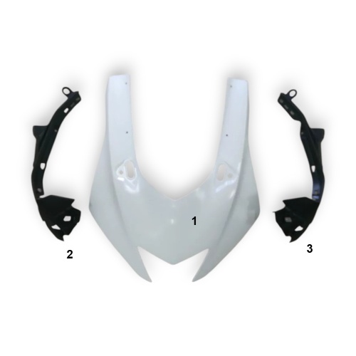 FAIRING ΜΕΜΟΝΩΜΕΝΑ ΤΕΜΑΧΙΑ ΠΛΑΣΤΙΚΑ ABS YAMAHA YZF R6 2017-2020 ΑΒΑΦΑ - Image 4