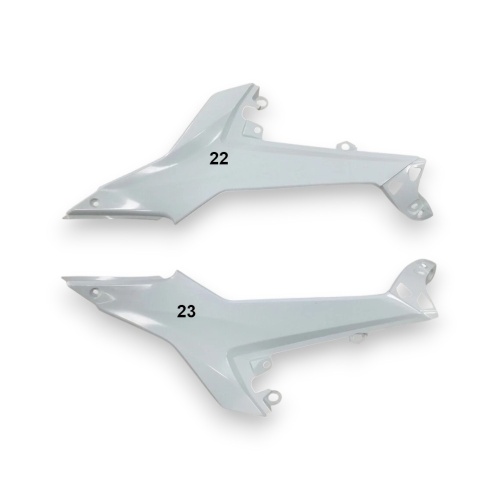 FAIRING ΜΕΜΟΝΩΜΕΝΑ ΤΕΜΑΧΙΑ ΠΛΑΣΤΙΚΑ ABS KAWASAKI NINJA 650/ER6F/EX650 2017-2019 ΑΒΑΦΑ - Image 6