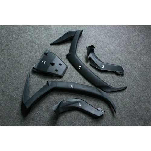 FAIRING ΜΕΜΟΝΩΜΕΝΑ ΤΕΜΑΧΙΑ ΠΛΑΣΤΙΚΑ ABS KAWASAKI ZX10R 2011-2015 ΑΒΑΦΑ - Image 8