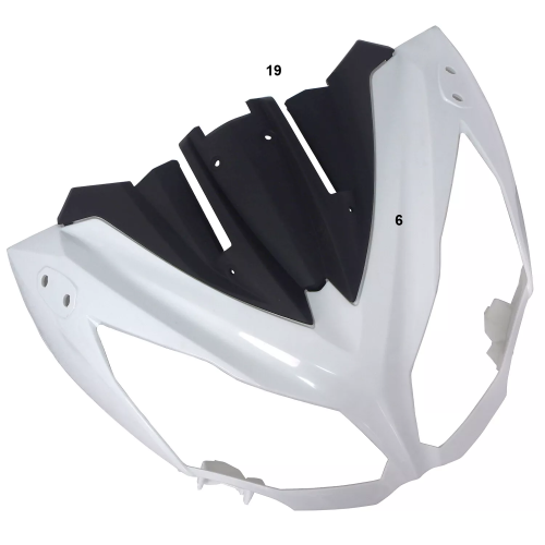 FAIRING ΜΕΜΟΝΩΜΕΝΑ ΤΕΜΑΧΙΑ ΠΛΑΣΤΙΚΑ ABS KAWASAKI NINJA 650/ EX650 2012-2016 ΑΒΑΦΑ - Image 6