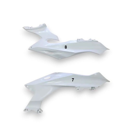 FAIRING ΜΕΜΟΝΩΜΕΝΑ ΤΕΜΑΧΙΑ ΠΛΑΣΤΙΚΑ ABS YAMAHA YZF R6 2017-2020 ΑΒΑΦΑ - Image 2
