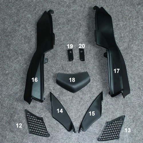 FAIRING ΜΕΜΟΝΩΜΕΝΑ ΤΕΜΑΧΙΑ ΠΛΑΣΤΙΚΑ ABS DUCATI 749 999 2003-2004 ΑΒΑΦΑ - Image 7