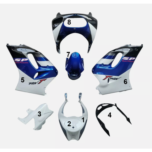 FAIRING ΜΕΜΟΝΩΜΕΝΑ ΤΕΜΑΧΙΑ ΠΛΑΣΤΙΚΑ ABS SUZUKI RGV250 VJ23 1997-1998 ΑΒΑΦΑ