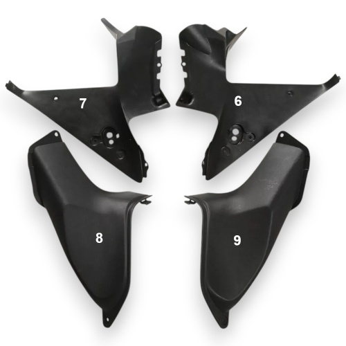 FAIRING ΜΕΜΟΝΩΜΕΝΑ ΤΕΜΑΧΙΑ ΠΛΑΣΤΙΚΑ HONDA CBR900RR 954 2002-2003 ΑΒΑΦΑ - Image 2