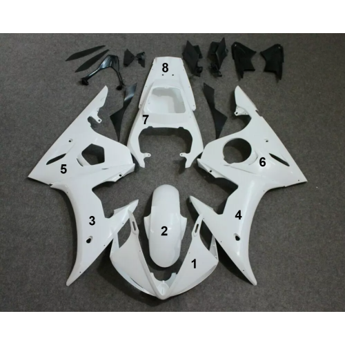 FAIRING ΜΕΜΟΝΩΜΕΝΑ ΤΕΜΑΧΙΑ ΠΛΑΣΤΙΚΑ ABS YAMAHA YZF R6 2003-2005/ YZF R6S 2006-2009 ΑΒΑΦΑ