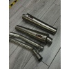 ΣΕΤ ΔΙΠΛΑ ΤΕΛΙΚΑ ΕΞΑΤΜΙΣΗΣ MIVV SLIP ON X-CONE SILVER YAMAHA TDM 900 - Image 2