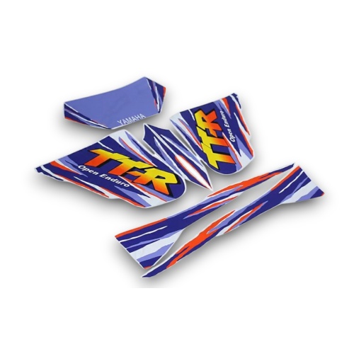 FULL SET ΑΥΤΟΚΟΛΛΗΤΑ FAIRING YAMAHA TTR 250 - Image 2