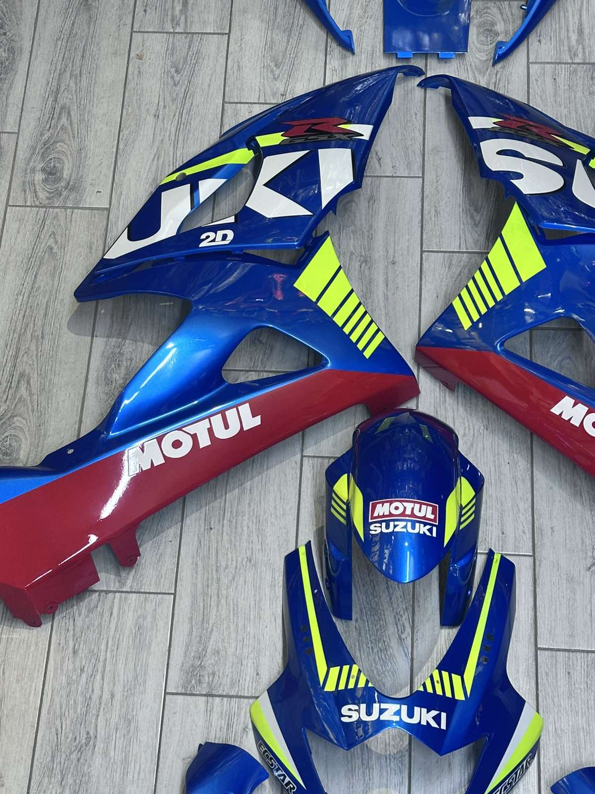 FULL FAIRING ΣΕΤ ΠΛΑΣΤΙΚΑ SUZUKI GSXR1000 2005-2006 ΜΠΛΕ ECSTAR - Image 20