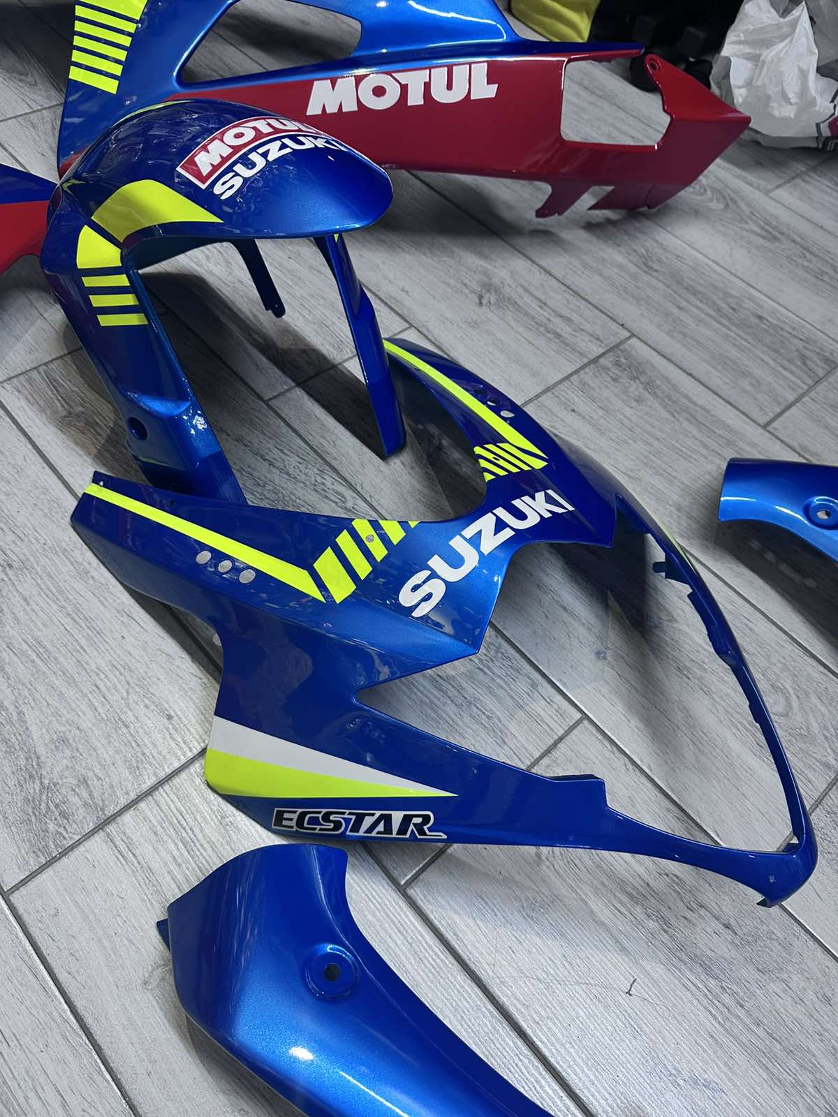 FULL FAIRING ΣΕΤ ΠΛΑΣΤΙΚΑ SUZUKI GSXR1000 2005-2006 ΜΠΛΕ ECSTAR - Image 14