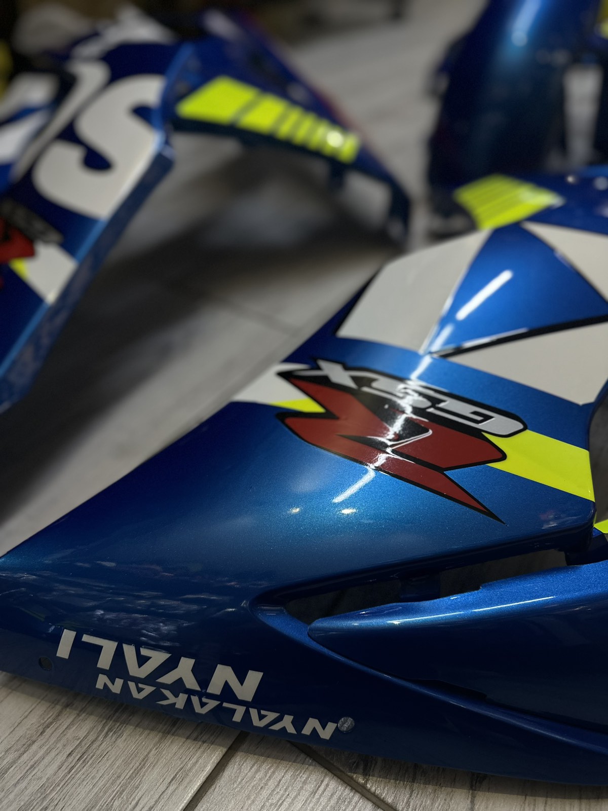 FULL FAIRING ΣΕΤ ΠΛΑΣΤΙΚΑ SUZUKI GSXR1000 2005-2006 ΜΠΛΕ ECSTAR - Image 6