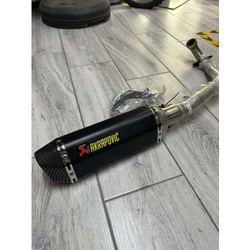ΟΛΟΣΩΜΗ ΕΞΑΤΜΙΣΗ AKRAPOVIC YAMAHA XMAX 250/300 2005-2017 - Image 8