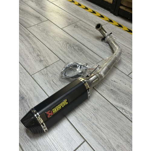 ΟΛΟΣΩΜΗ ΕΞΑΤΜΙΣΗ AKRAPOVIC YAMAHA XMAX 250/300 2005-2017 - Image 4