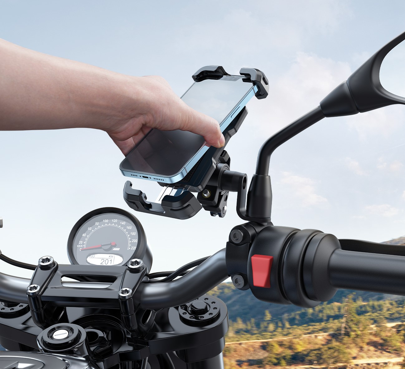 ΒΑΣΗ ΚΙΝΗΤΟΥ ΜΕ ΣΤΗΡΙΓΜΑ ΓΙΑ ΚΑΘΡΕΦΤΗ LAMICALL BP08 - Image 3