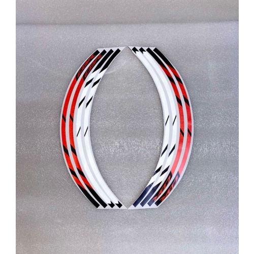 ΑΥΤΟΚΟΛΛΗΤΑ ΖΑΝΤΑΣ HONDA CBR ΚΟΚΚΙΝΟ-ΜΑΥΡΟ-ΑΣΗΜΙ