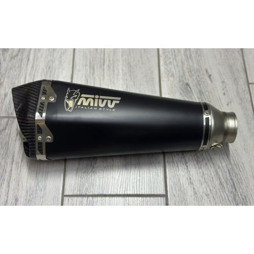 ΤΕΛΙΚΟ ΕΞΑΤΜΙΣΗΣ MIVV DELTA RACING BLACK CARBON Φ55