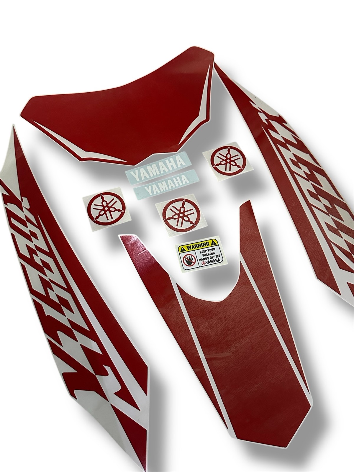 ΣΕΤ ΑΥΤΟΚΟΛΛΗΤΑ FAIRING YAMAHA XT660X 2007-2016 ΚΟΚΚΙΝΟ-ΛΕΥΚΟ - Image 4