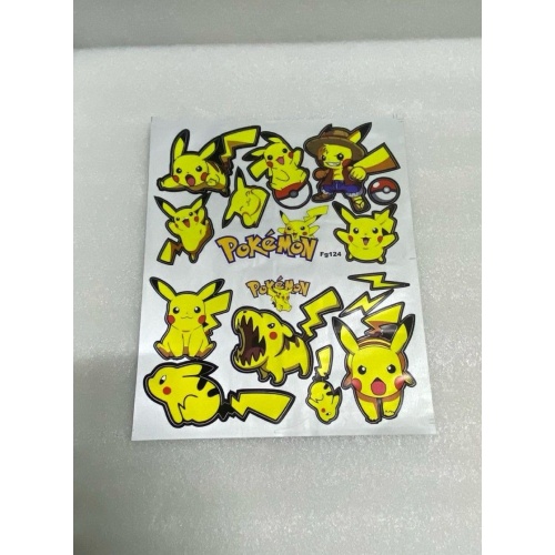 ΑΥΤΟΚΟΛΛΗΤΑ ΚΑΡΤΕΛΑ POKEMON- PIKACHU