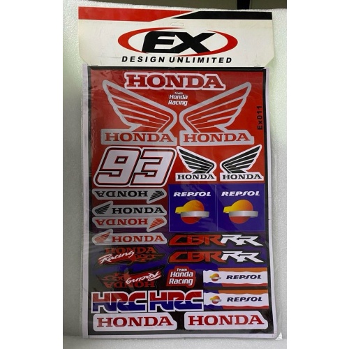 ΑΥΤΟΚΟΛΛΗΤΑ ΚΑΡΤΕΛΑ HONDA- REPSOL ΜΕΓΑΛΗ