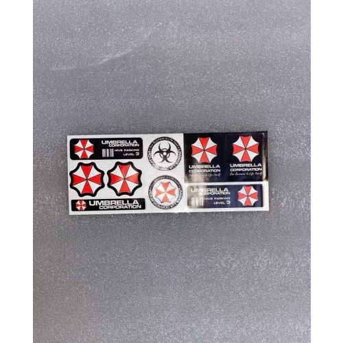 ΑΥΤΟΚΟΛΛΗΤΑ ΚΑΡΤΕΛΑ UMBRELLA CORPORATION 21×8 cm