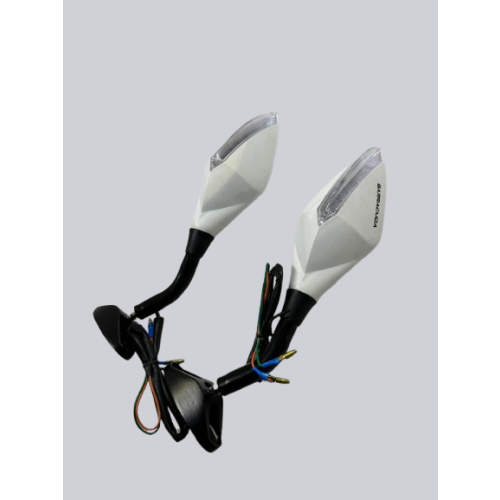 ΡΥΘΜΙΖΟΜΕΝΟΙ ΚΑΘΡΕΦΤΕΣ ΜΕ ΦΛΑΣ ΓΙΑ FAIRING 2 ΒΙΔΕΣ - Image 3