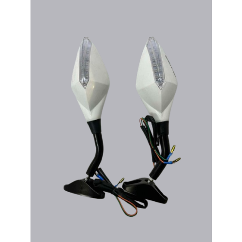ΡΥΘΜΙΖΟΜΕΝΟΙ ΚΑΘΡΕΦΤΕΣ ΜΕ ΦΛΑΣ ΓΙΑ FAIRING 2 ΒΙΔΕΣ - Image 4