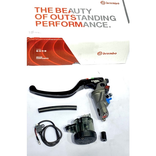 ΑΚΤΙΝΙΚΗ ΤΡΟΜΠΑ ΣΥΜΠΛΕΚΤΗ ΤΥΠΟΥ BREMBO 19RCS CORSACORTA ΜΕ ΣΠΑΣΤΗ ΜΑΝΕΤΑ 18-20ΑΡΑ