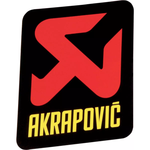 ΓΝΗΣΙΟ ΑΥΤΟΚΟΛΛΗΤΟ ΑΛΟΥΜΙΝΙΟΥ HEATPROOF ΓΙΑ ΕΞΑΤΜΙΣΕΙΣ AKRAPOVIC| AKRAPOVIC