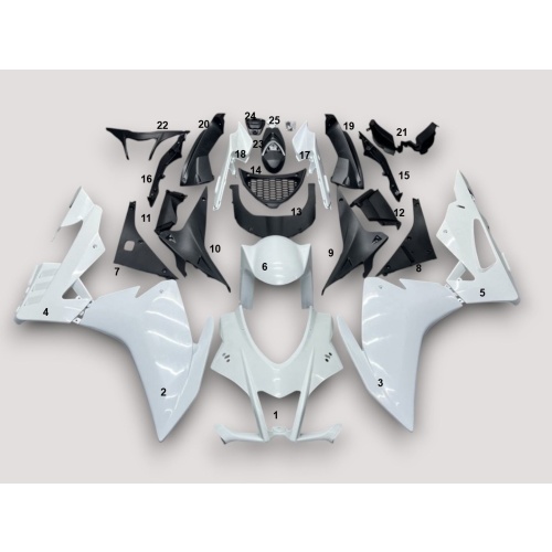 FAIRING ΜΕΜΟΝΩΜΕΝΑ ΤΕΜΑΧΙΑ ΠΛΑΣΤΙΚΑ APRILIA RSV4 2010-2015 ΑΒΑΦΟ